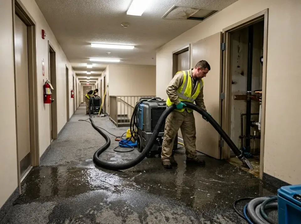 multi-unit-apartment-hallway-f-005 — frequently asked questions, Emergency Burst Pipe Water Extraction & Removal in Union Be…
